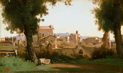Blick von den Farnese-Gärten, Rom